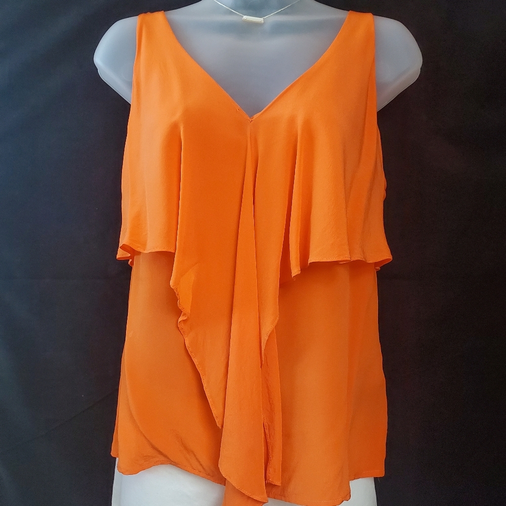 🧡 Amanda Uprichard silk top 🧡